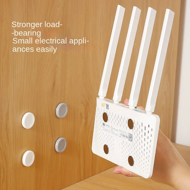 Magnetic Adhesive Remote Control Wall Holders – Set of 3, 6, or 12