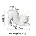 Arlo Cat Ceramic Succulent Planter