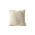 Arlo Textured Corduroy Pillow Cover – Square Boho Accent for Living Room or Bedroom