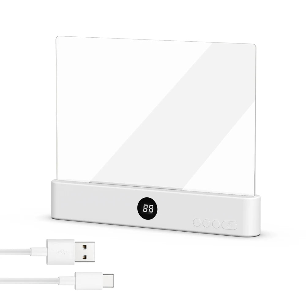 Flat Panel Rechargeable LED Book Light