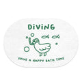 Duck Pattern Non-Slip Diatomite Bath Mat