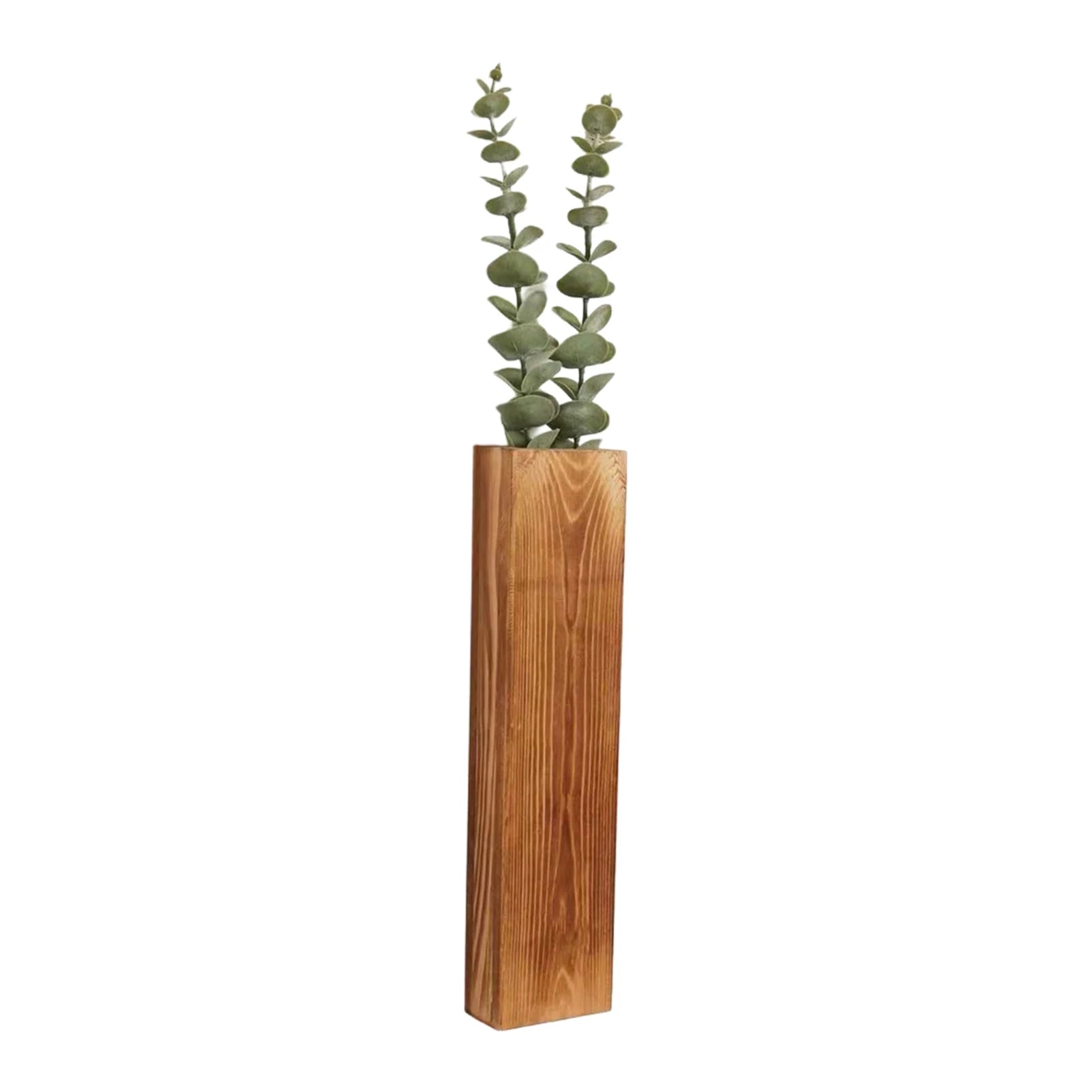 Rowan Wooden Wall Planter Vase for Dried & Artificial Flowers