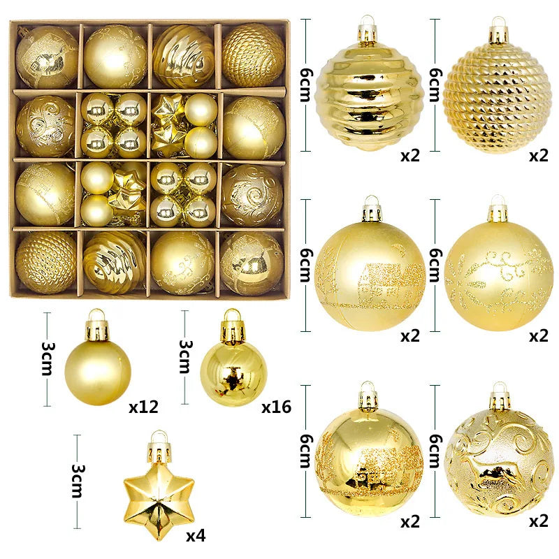 Winterberry Christmas Ornament Set for Tree Decorating