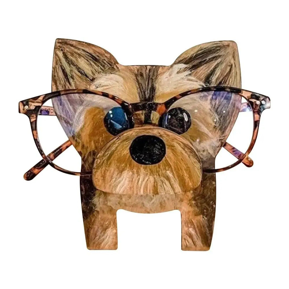 Whimsical Animal Wooden Eyeglasses Holder Stand