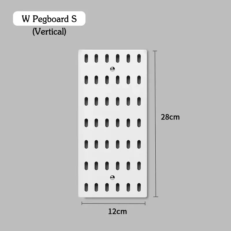 Customizable Pegboard Wall Organizer Accessories for Kitchen & Utility