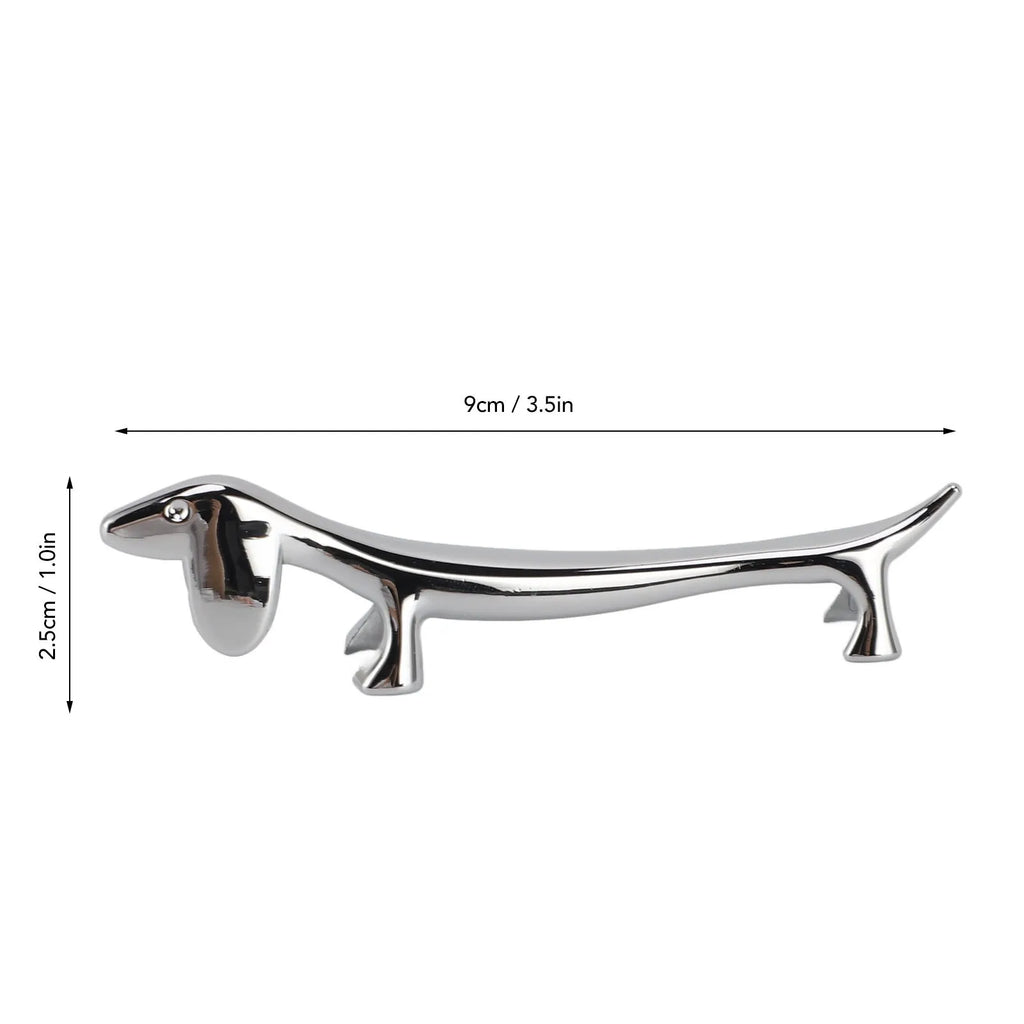 Silver Animal Cutlery Rest Set – Dog & Deer Chopstick and Utensil Holders
