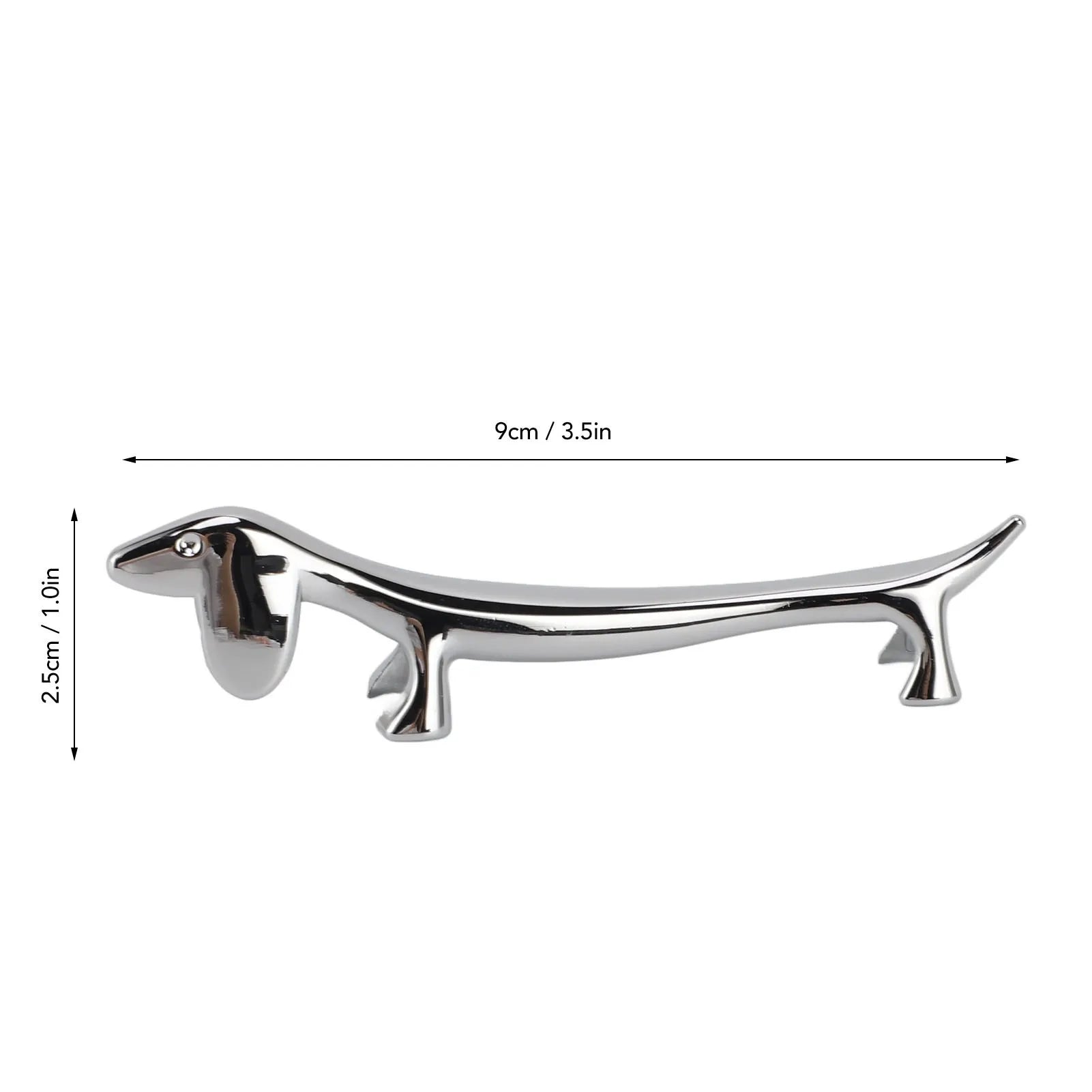 Silver Animal Cutlery Rest Set – Dog & Deer Chopstick and Utensil Holders