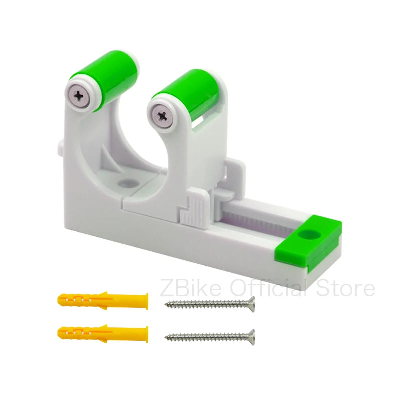 Adjustable Wall-Mounted Bike Rack for Compact Entryways and Garages