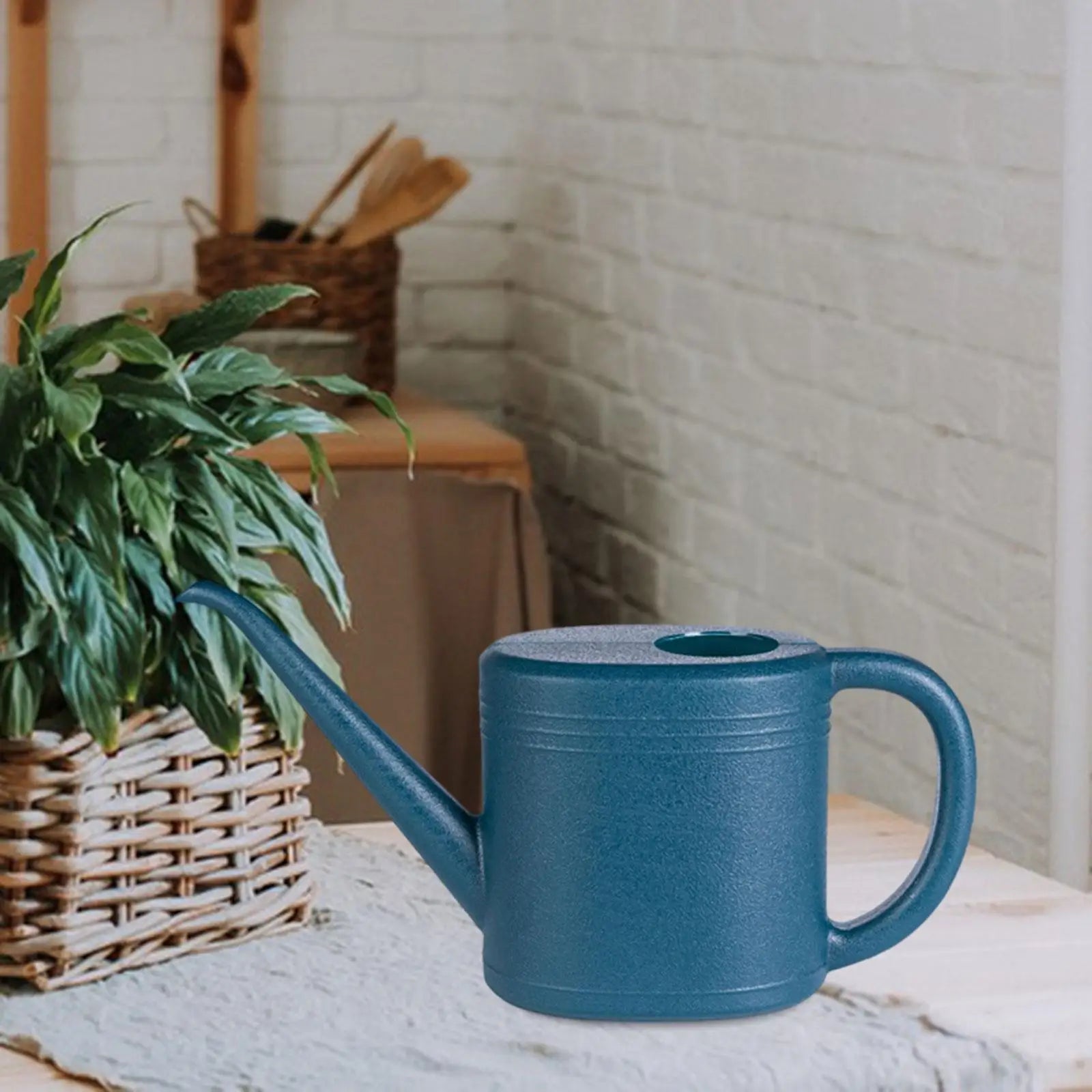 Lightweight Plastic Watering Can for Indoor & Outdoor Plants