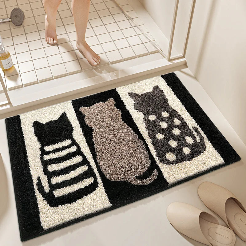 Willow Animal Friends Microfiber Bath Mat