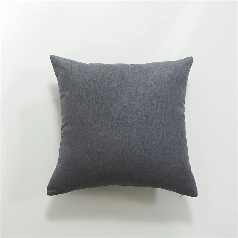 Solid Color Outdoor Waterproof Cushion Cover for Patio or Porch