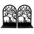 Willow Arch Cat & Dog Metal Bookends