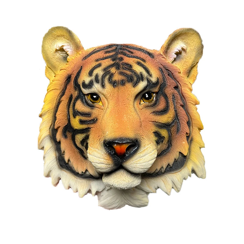 Arden Animal Head Wall Sculpture in Resin for Bedroom or Living Room Decor
