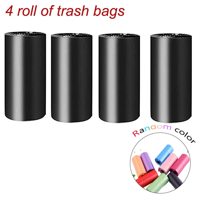 Compact Trash Bag Rolls for Car and Small Waste Bins