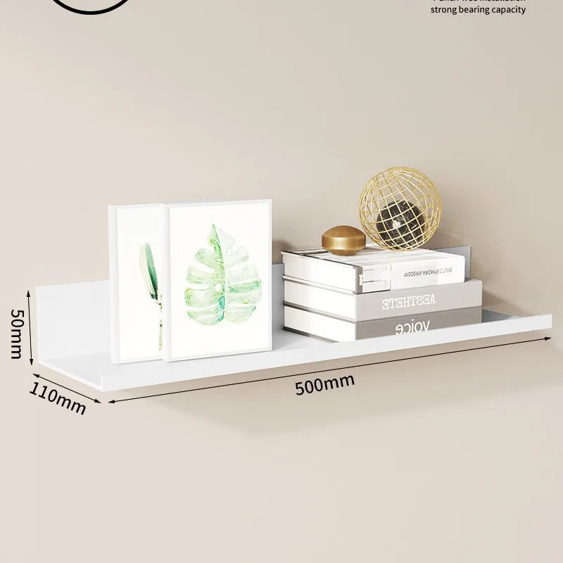 Metal Wall-Mounted Picture Ledge Shelf for Living Room and Entryway