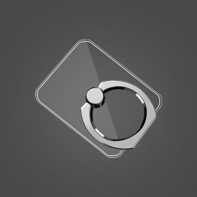 Transparent Animal-Shaped 360° Rotating Phone Ring Holder