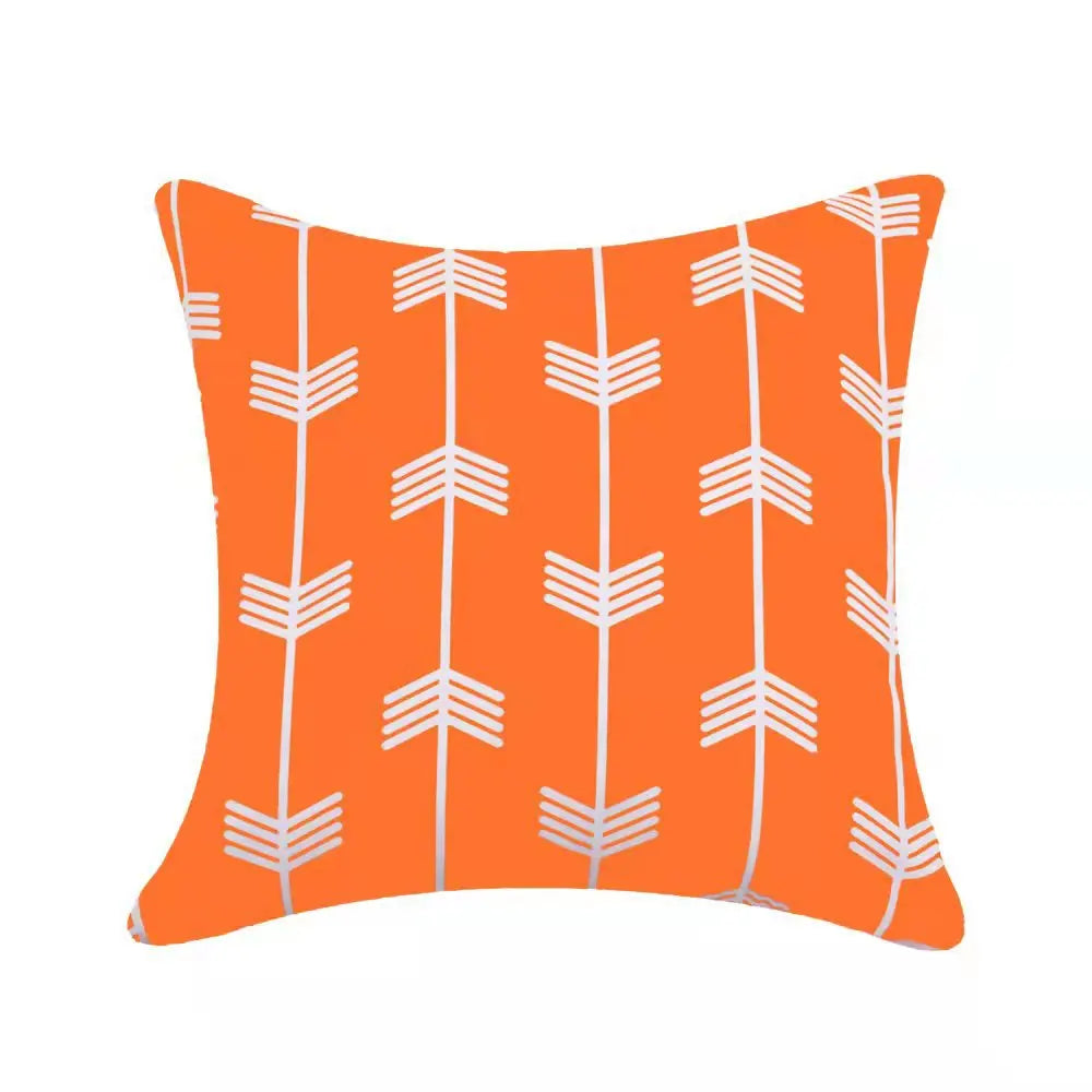 Modern Geometric Outdoor Cushion Covers – Splash Proof Oxford Cloth for Patio, Garden, or Terrace