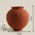 Linden Sculptural Ceramic Face Vase