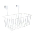 Over-the-Cabinet Metal Grid Basket Organizer for Kitchen & Bath