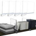 Clear Shelf Dividers for Closet and Cabinet Organization
