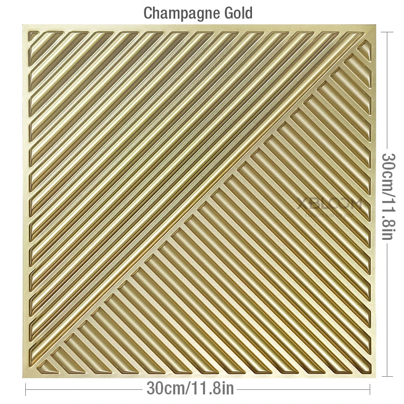 Facet 3D Geometric Wall Panel, 30x30cm
