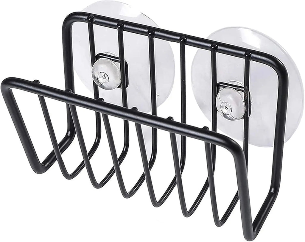 Stainless Steel Suction Cup Sponge Holder for Kitchen Sink
