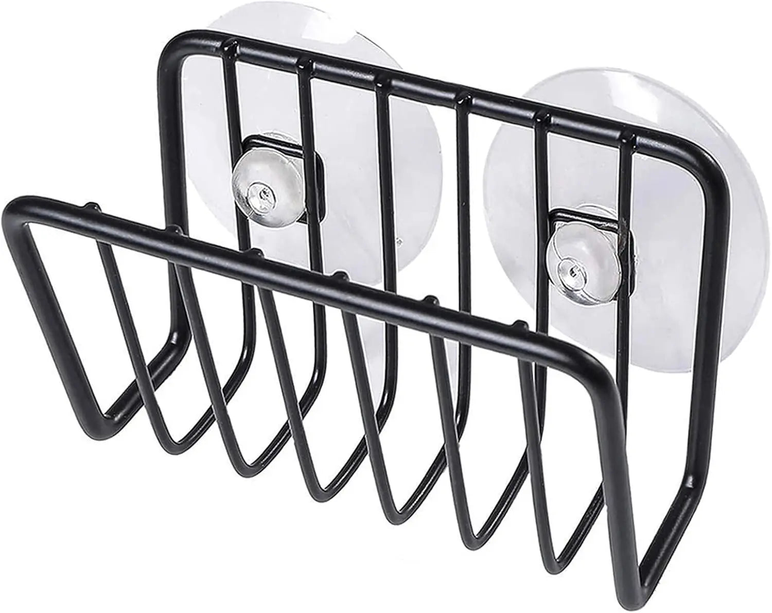 Stainless Steel Suction Cup Sponge Holder for Kitchen Sink