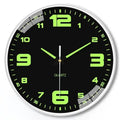 8-Inch Luminous Wall Clock with Silent Quartz Movement