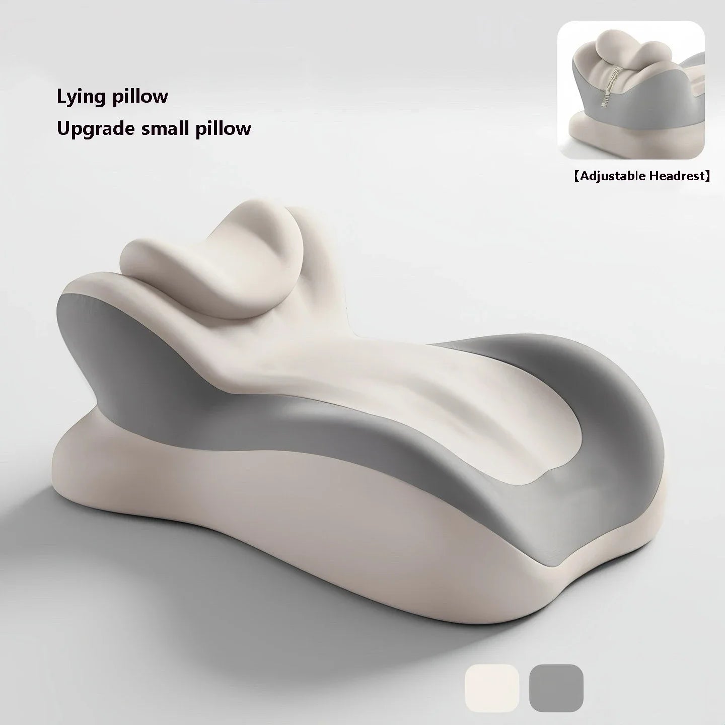 Contoured Memory Foam Reading & Support Wedge Pillow