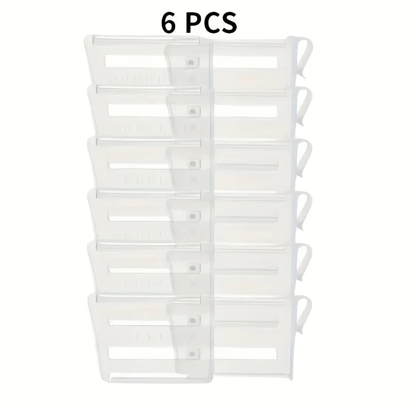 Adjustable Fridge Dividers for Bottles and Sauce, Set of 1/6/12