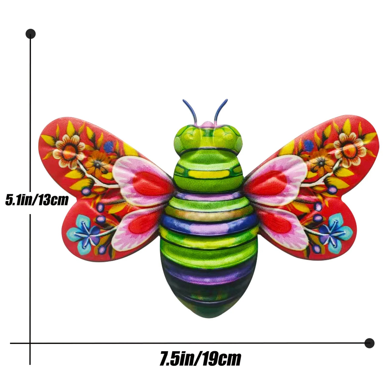 Arden Bee 3D Metal Wall Art Sculpture