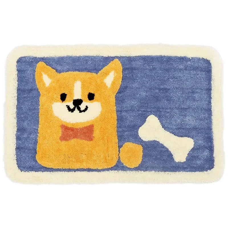 Willow Animal Friends Microfiber Bath Mat