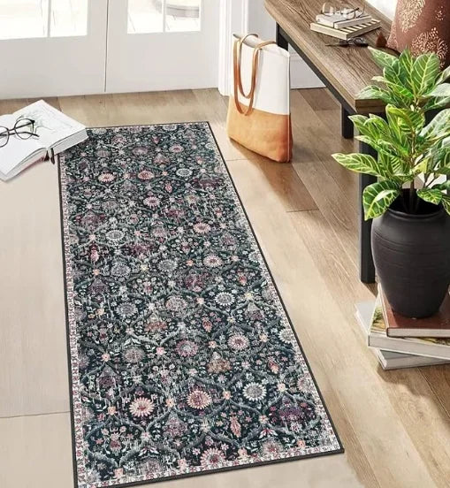 Sonora Trellis Vintage-Inspired Hallway Runner Rug