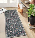 Sonora Trellis Vintage-Inspired Hallway Runner Rug