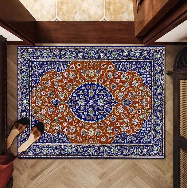 Layla Woven Geometric Persian-Style Accent Rug