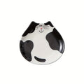 Whisker Cat Ceramic Spoon Rest for Kitchen Counter or Stove