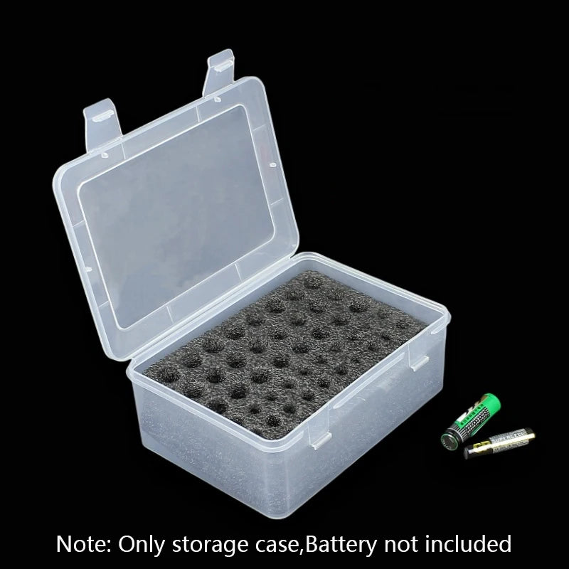 Compact Battery Organizer Box for Drawers and Utility Shelves
