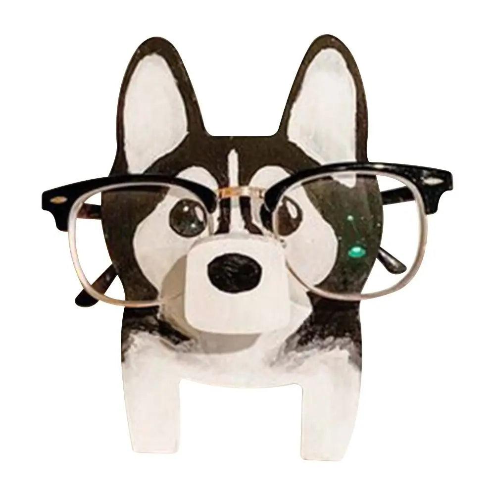 Whimsical Animal Wooden Eyeglasses Holder Stand