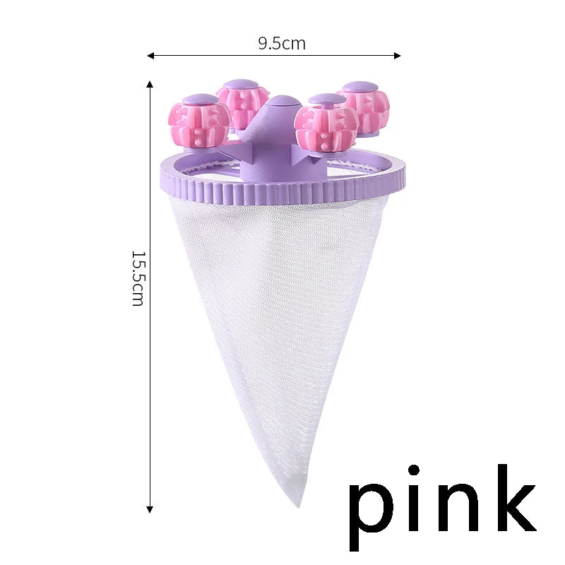 Floating Lint Catcher Balls for Washing Machine (Single or 6-Pack)
