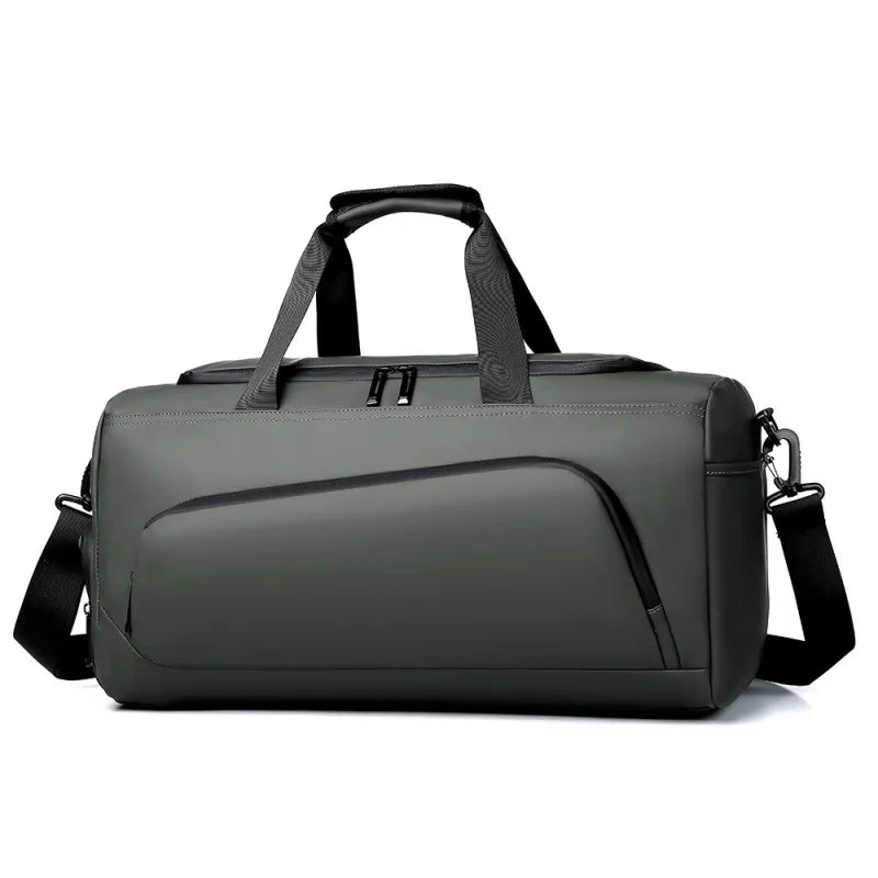 Large Capacity Gym and Travel Duffel Bag with Shoe Compartment