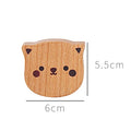 Woodland Animal Solid Wood Wall Hook