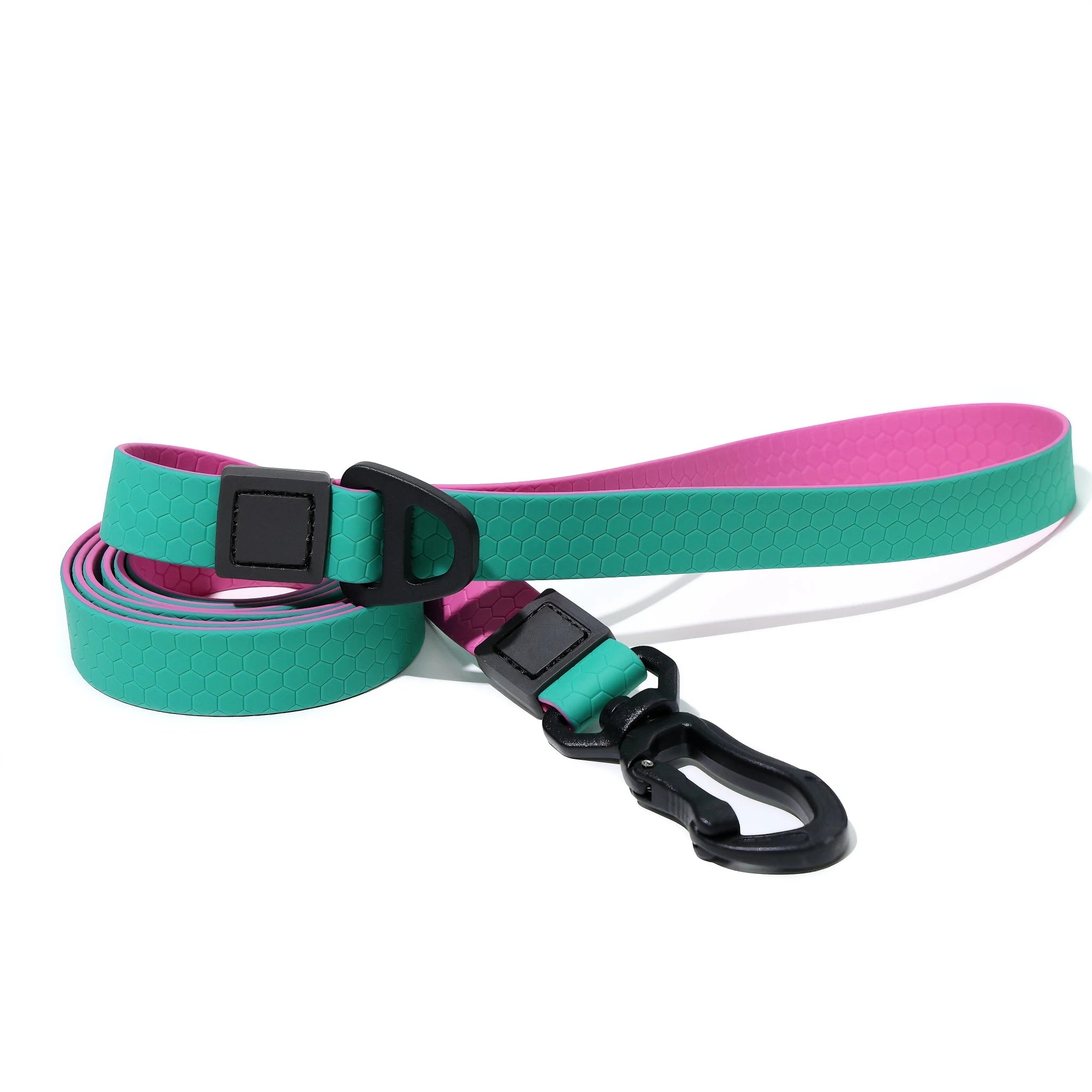 Easy-Clean Waterproof PVC Dog Leash with 360° Swivel Hook