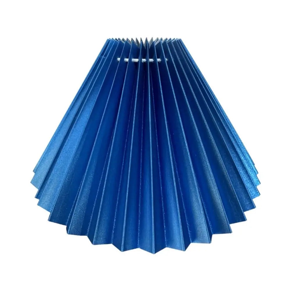 Eloise Pleated Cloth Lampshade – Modern Cone Light Cover