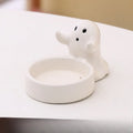 Willow Grove Ceramic Ghost Candle Holder