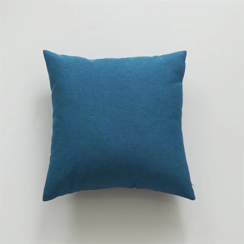 Solid Color Outdoor Waterproof Cushion Cover for Patio or Porch