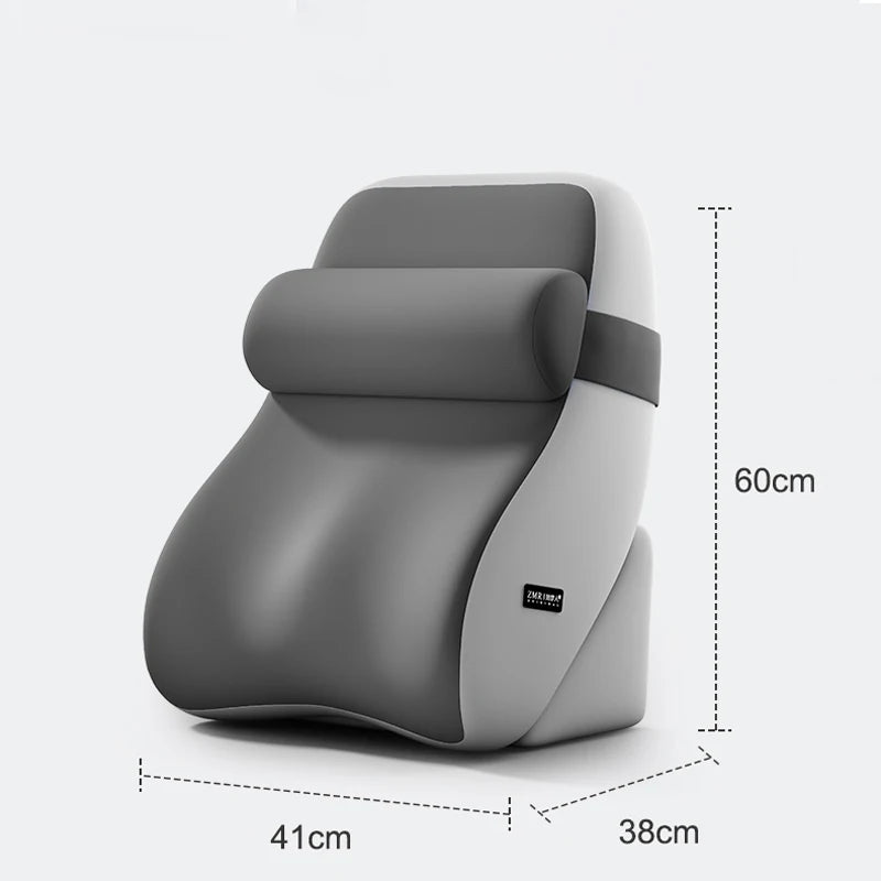 Ergonomic Wedge Reading Pillow with Neck and Lumbar Support