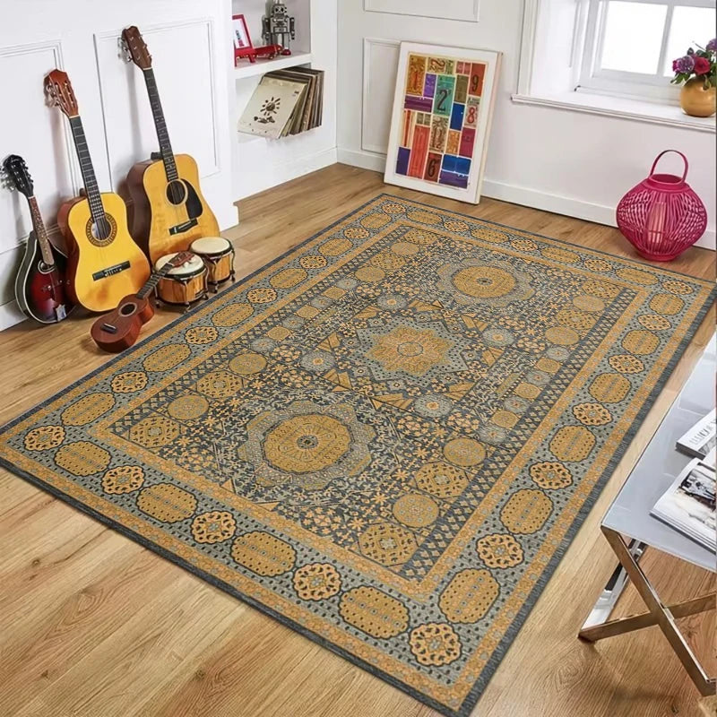 Amira Vintage-Inspired Washable Persian Area Rug