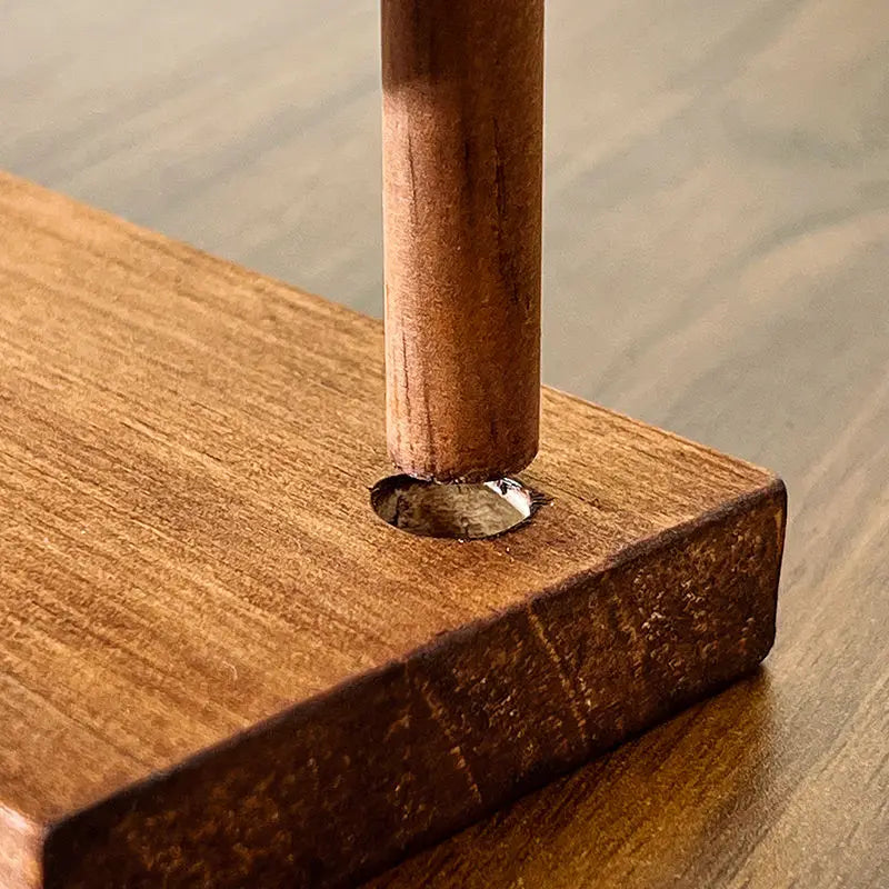 Solid Wood Necklace and Jewelry Organizer Stand