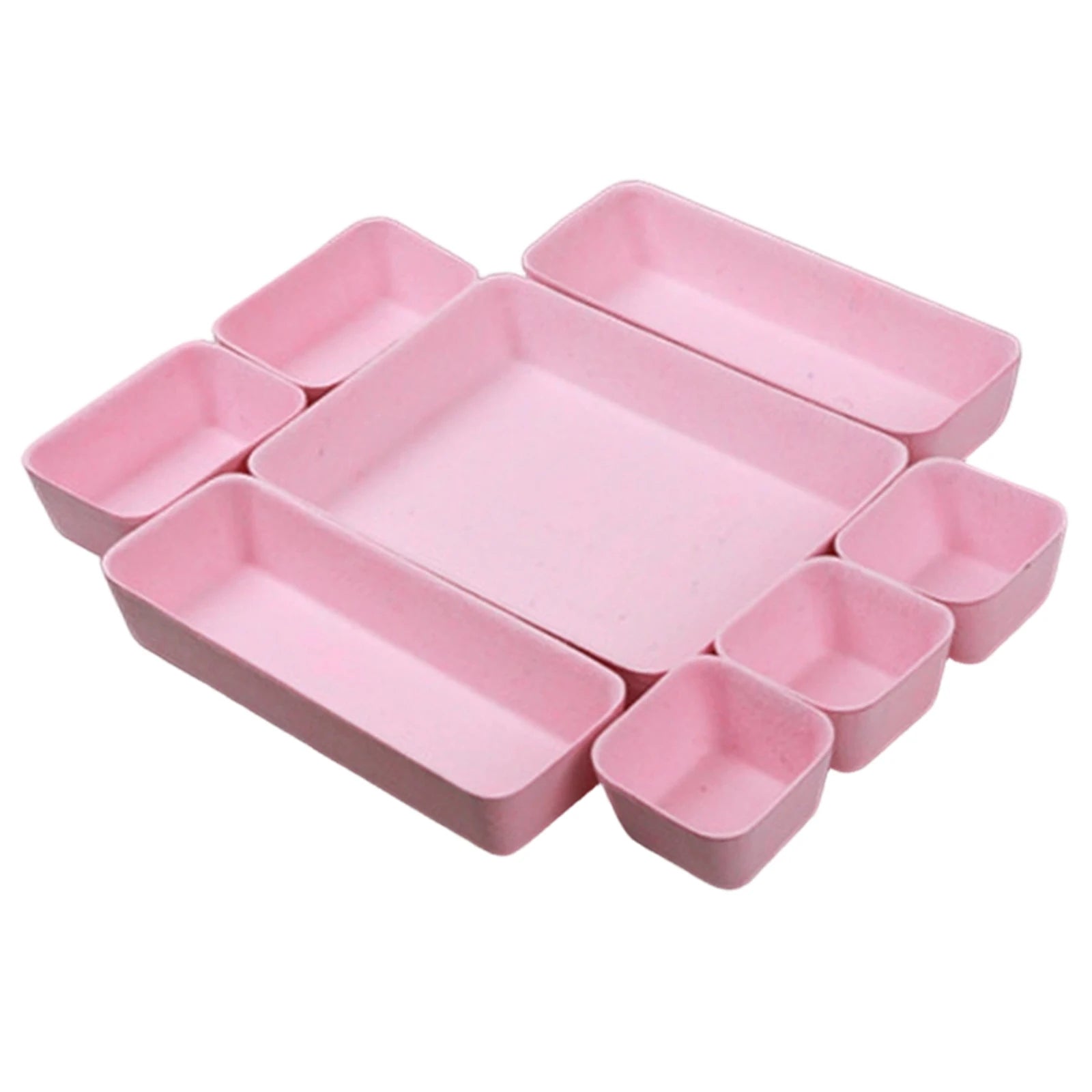 Felt Drawer Organizer Tray with 6 Compartments for Home or Office