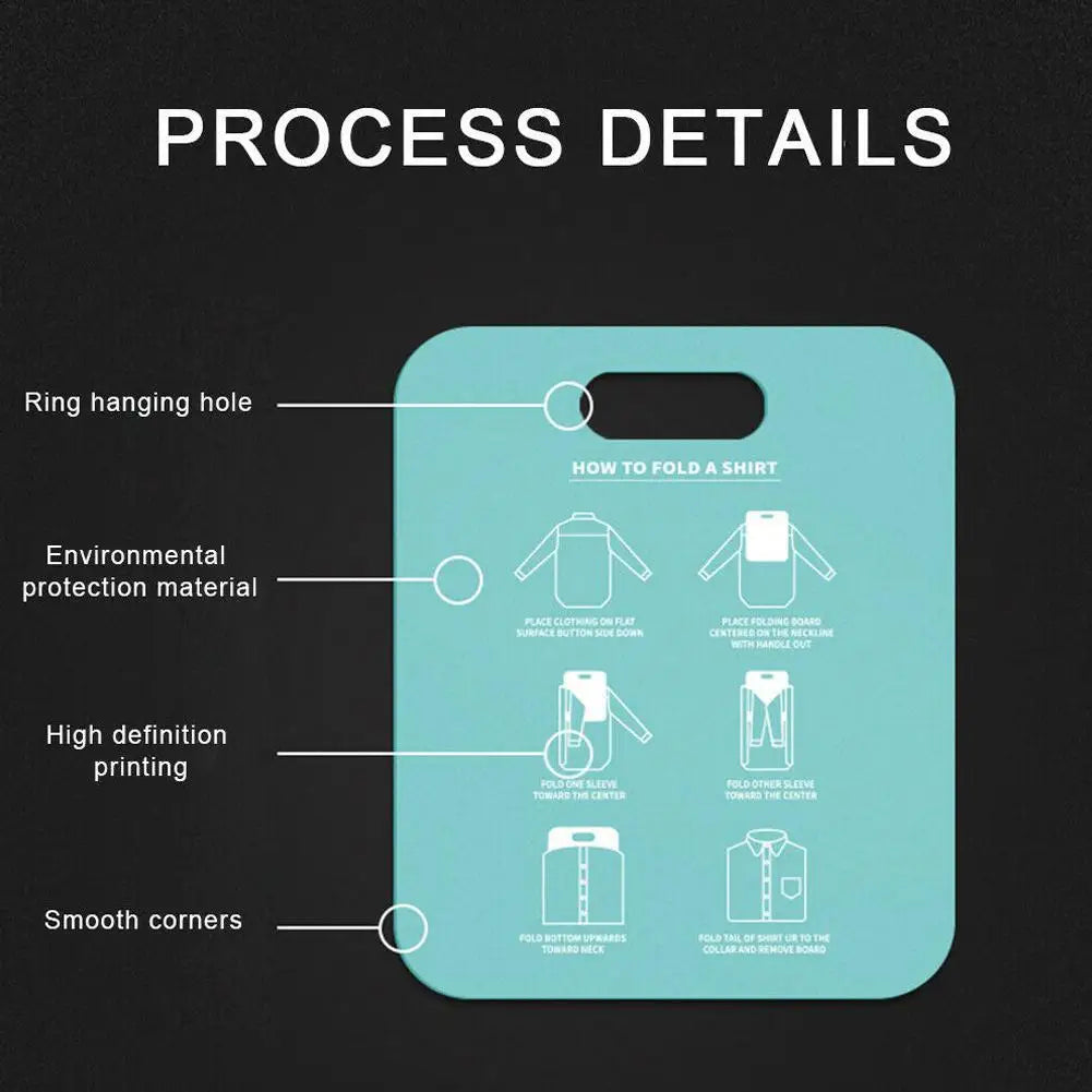 Plastic Folding Board Laundry Helper for Neat Closet Organization